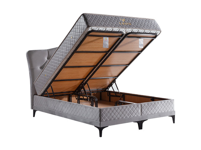 Boxspring Met Opbergruimte | Leon