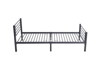 Bed 'Sammy' 90x200 Metaal Donkergrijs