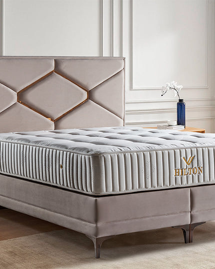 Boxspring avec espace de rangement | Hilton