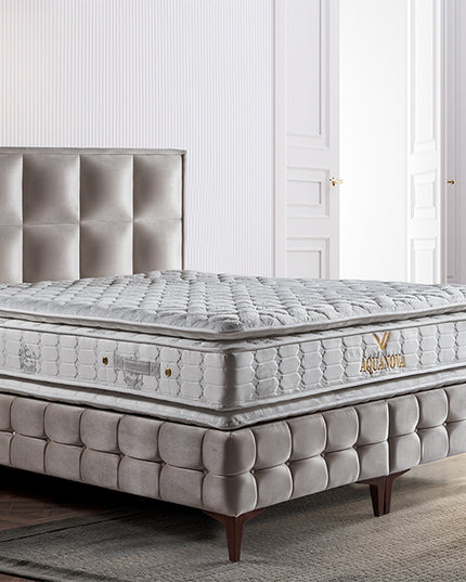 Boxspring avec espace de rangement | Aqua Nova