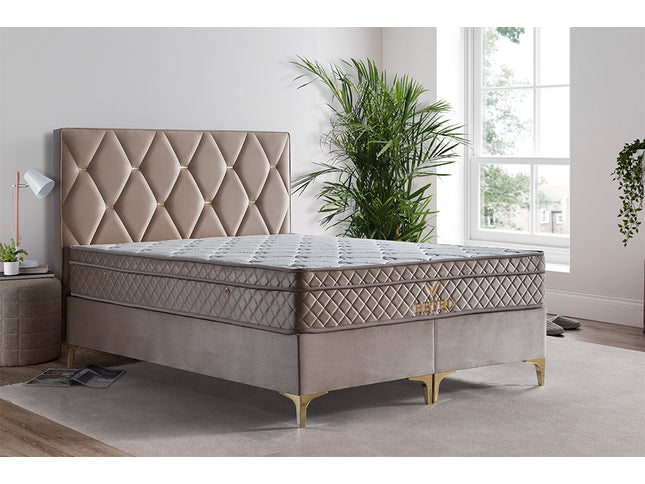 Boxspring Met Opbergruimte | Retro