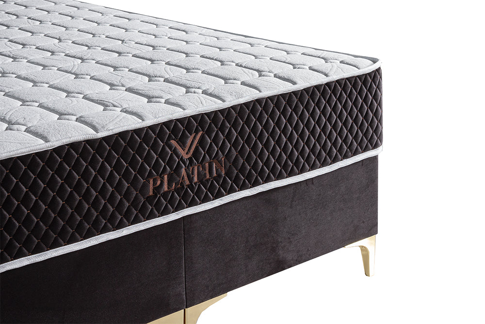 Matras Met Pocketvering | Platin